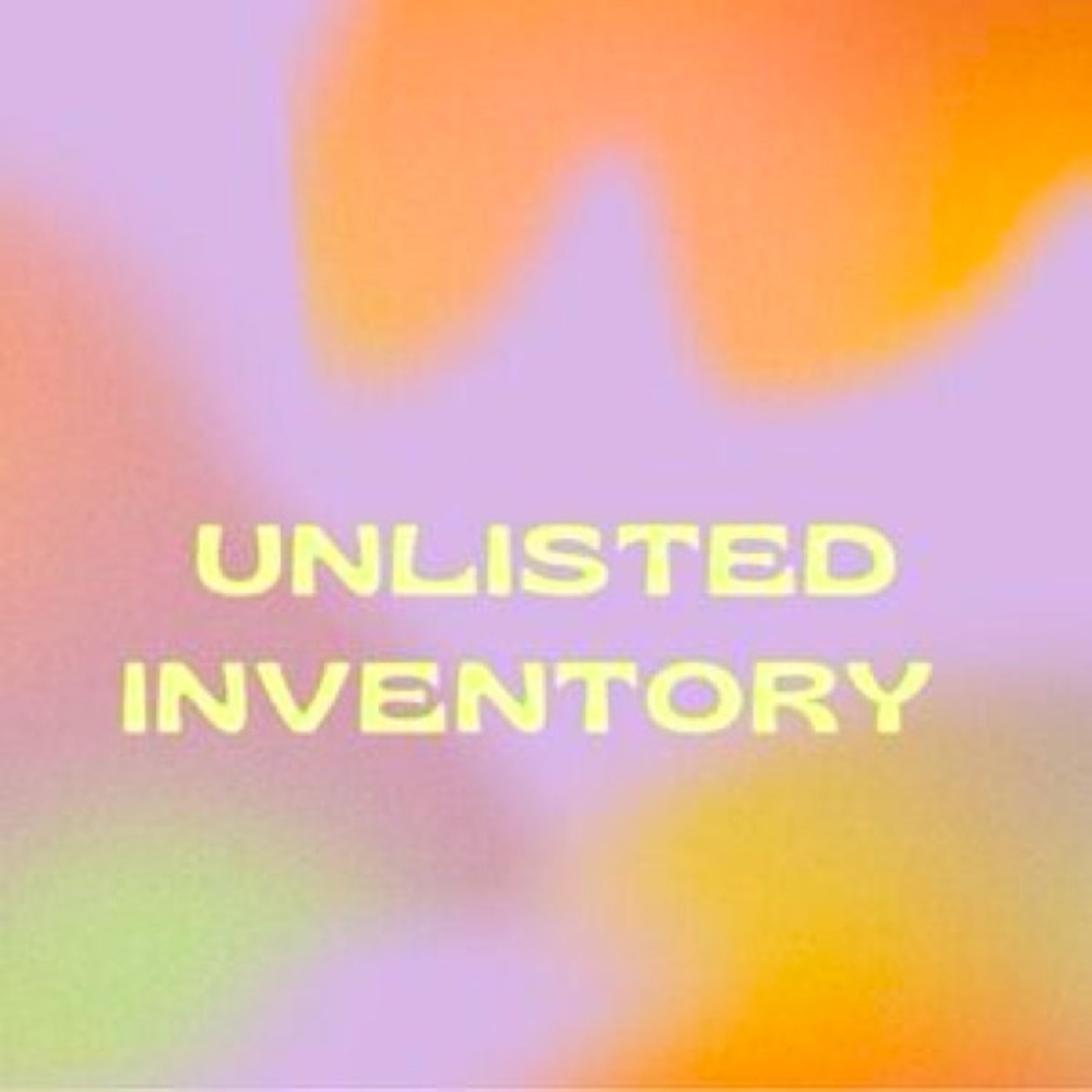 Unlisted inventory